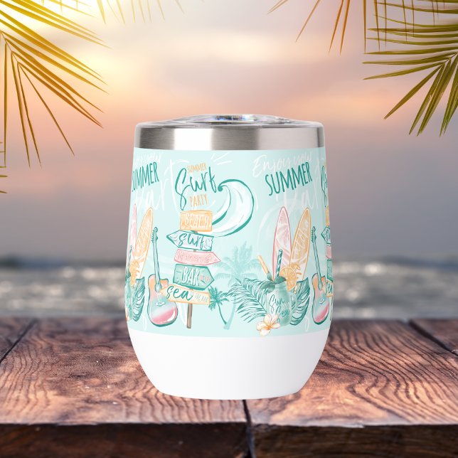 Watercolor Summer Surf Party (Creator Uploaded)