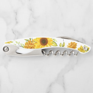 Watercolor Sunflower 8 Corkscrew