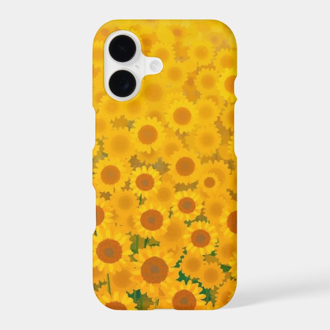 Watercolor Sunflowers  (Back)