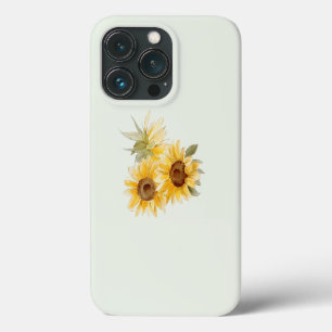 Watercolor Sunflowers iPhone 13 Pro Case