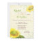 Watercolor Sunflowers Swirly Bridal Shower