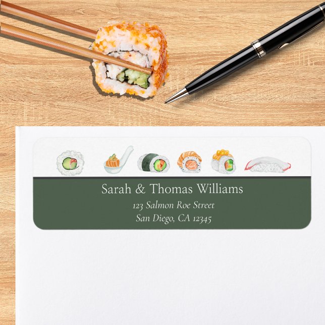 Watercolor Sushi and Sashimi  (Creator Uploaded)
