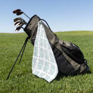 Watercolor Swans Golf Towel