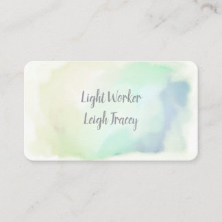 Watercolor, Swirl Classic Business Cards