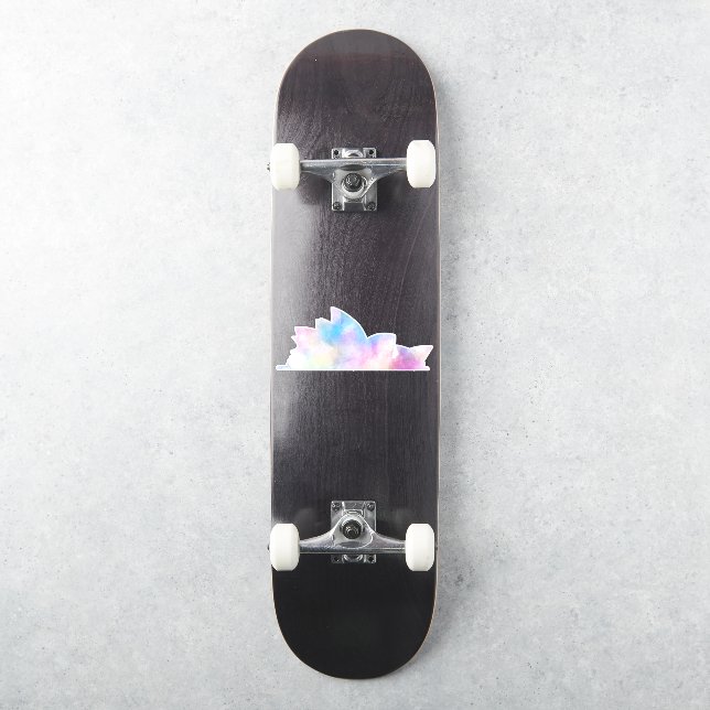 Watercolor Sydney Opera House Sticker (Skateboard)