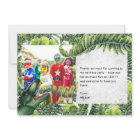 Watercolor T-Rex Dinosaur Birthday Party Photo