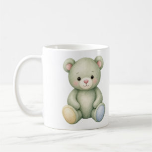 Watercolor Teddy Bear New Mum Mug