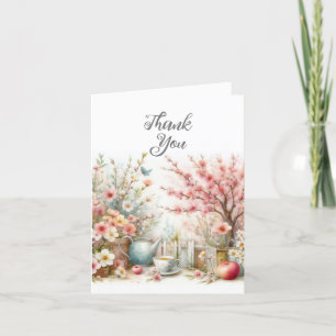 Watercolor Thank You Card