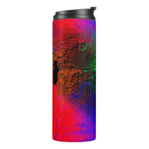 Watercolor Thermal Tumbler