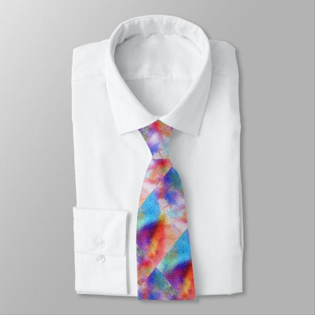 Watercolor Tie (Tied)