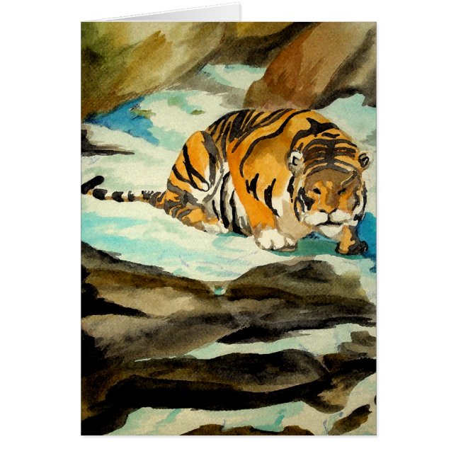 Watercolor Tiger (Front)