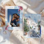 Watercolor Tiles | Greece Wedding Photo<br><div class="desc">Sparkling turquoise seas, hidden hilltop churches and private beaches, that’s the beauty of Greece right there! Capture the soft elegance of a wedding in Greece with a palette featuring Mediterranean blue, light blue, gold, and white. These gentle hues blend harmoniously to evoke a sense of serenity and sophistication, perfect for...</div>