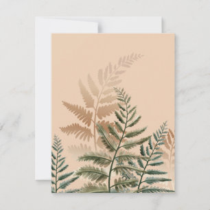Watercolor Trees 4 Card