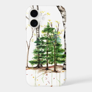 watercolor trees Iphone 7 case