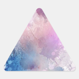 Watercolor Triangle Sticker