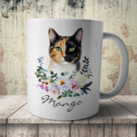 Watercolor Tricolor Calico Cat