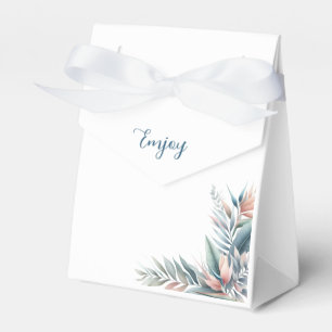 Watercolor Tropical Dream-Wedding  Favour Box
