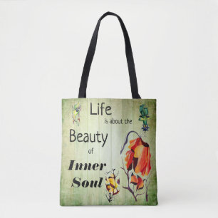 Watercolor Tropical Exotic Elegant Orchids Tote Bag
