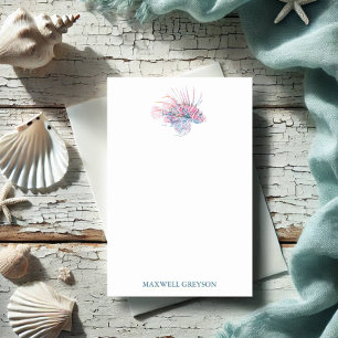 Watercolor Tropical Fish Post-it Notes