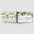 Watercolor Tropical Flowers and Greenery Wedding