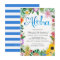 Watercolor Tropical Luau Birthday Party Invite