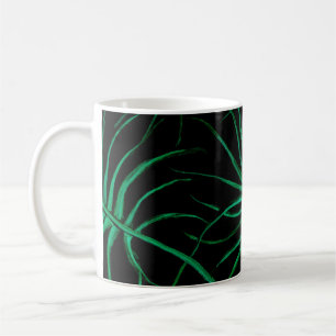 Watercolor Tropical Seamless pattern. Modern summe Coffee Mug