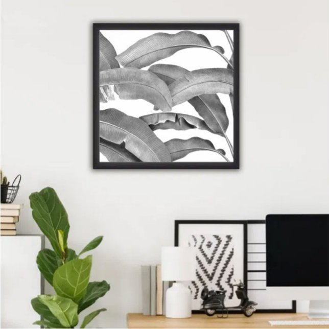 Watercolor Tropical Summer Poster (#moderntropicalart #artprintwall #wallart #blackandwhitewallart #modernwallart)