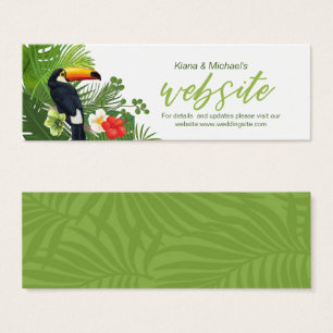 Watercolor Tropical Website Insert Green ID577