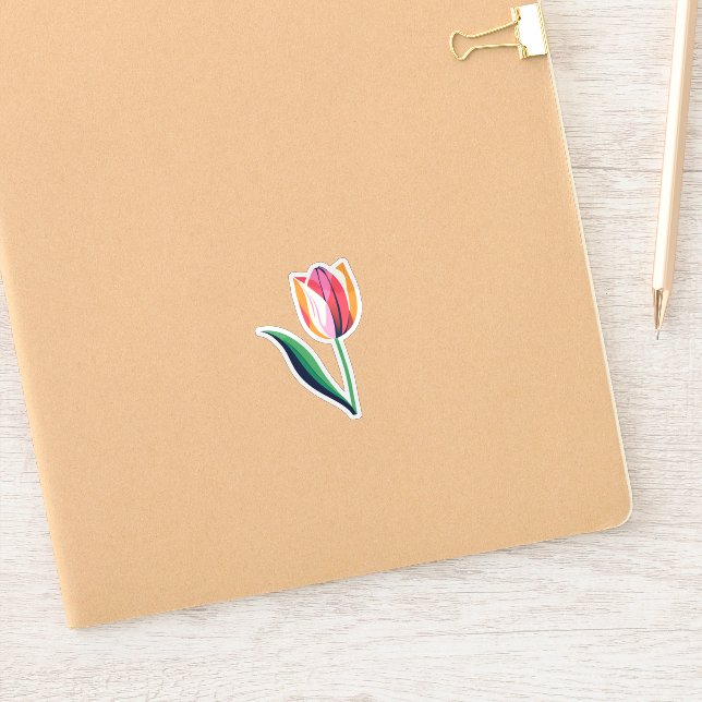 Watercolor Tulip (Notebook)