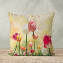 Watercolor Tulips