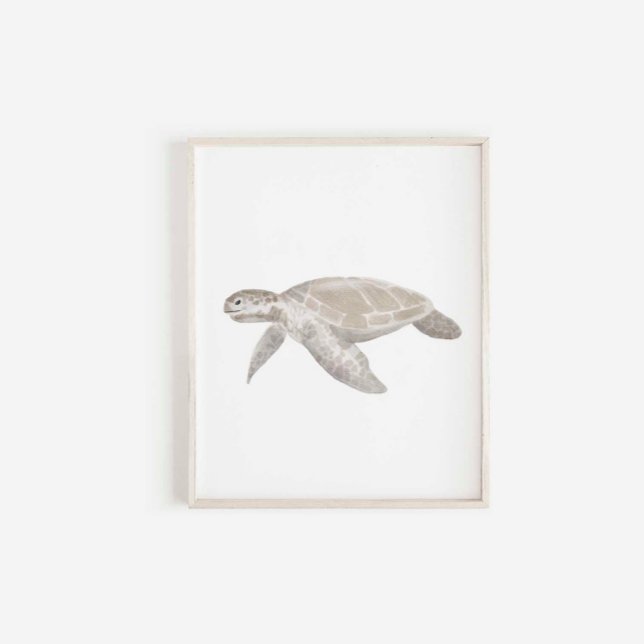 Watercolor turtle print (Creator Uploaded)
