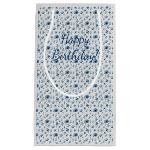 Watercolor Under The Sea Pattern Small Gift Bag
