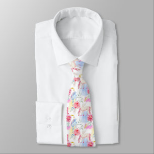 Watercolor Unicorn & Pegasus Pattern Tie