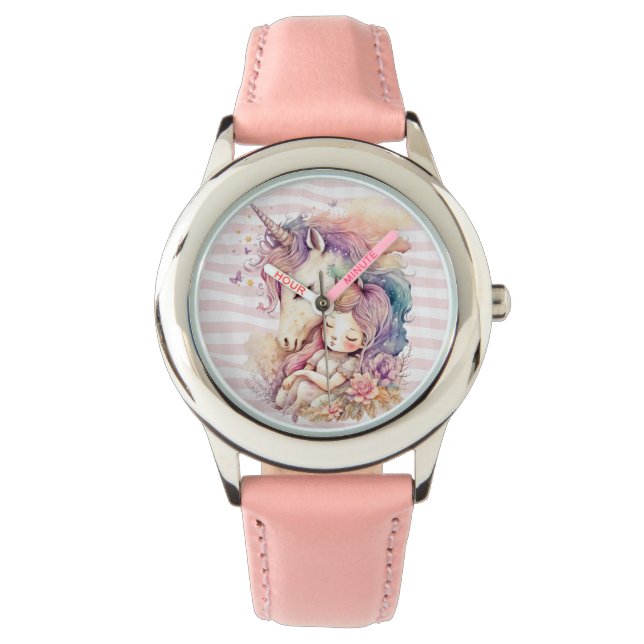 Watercolor Unicorn Watch (Front)