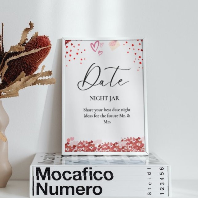 Watercolor valentine Bridal Shower wedding Sign (Creator Uploaded)