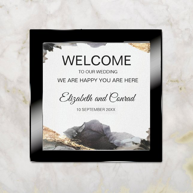 Watercolor Vanessa Black and White Canvas Print (Creator Uploaded)