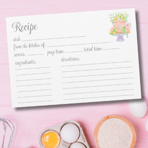 Watercolor Vanilla Cake With Lemons Recipe