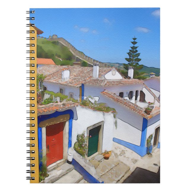 Watercolor village notebook (Front)