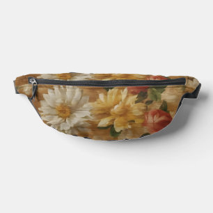 Watercolor Vintage Floral Popular Collection Bum Bags