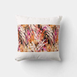 Watercolor vintage seamless background, paint spla cushion