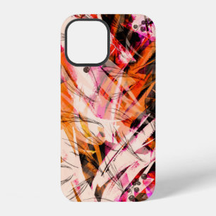 Watercolor vintage seamless background, paint spla iPhone 12 case