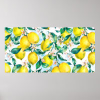 Watercolor vintage seamless pattern,branch of fres