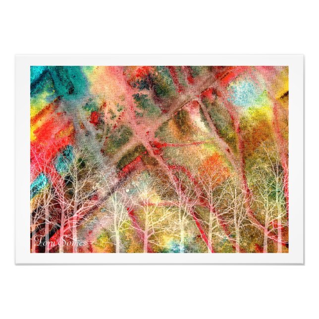 Watercolor Wall Art Decor Print (Front)