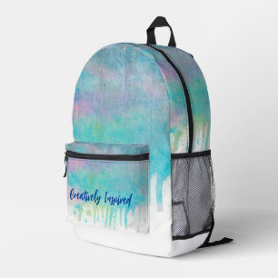 Watercolor Wash Backpack