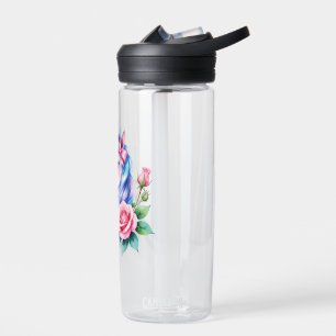 Watercolor water bottle