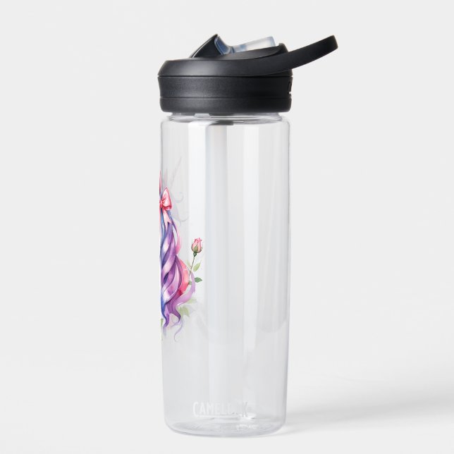Watercolor  water bottle (Left)