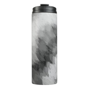 Watercolor waterfall, nature 3 thermal tumbler