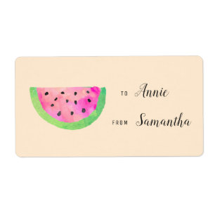 Watercolor Watermelon