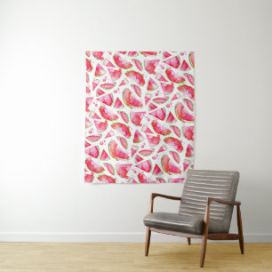 Watercolor Watermelon 1 Tapestry