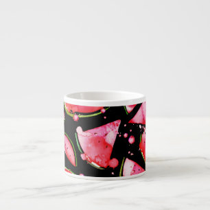 Watercolor Watermelon 2 Espresso Cup